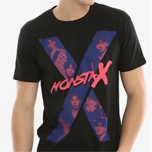 Hot Topic K Pop Monsta X Tshirt Size M 